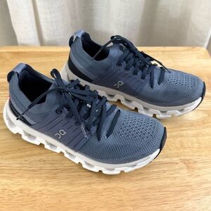 On Running Women's Dark Blue Athletic Shoes
